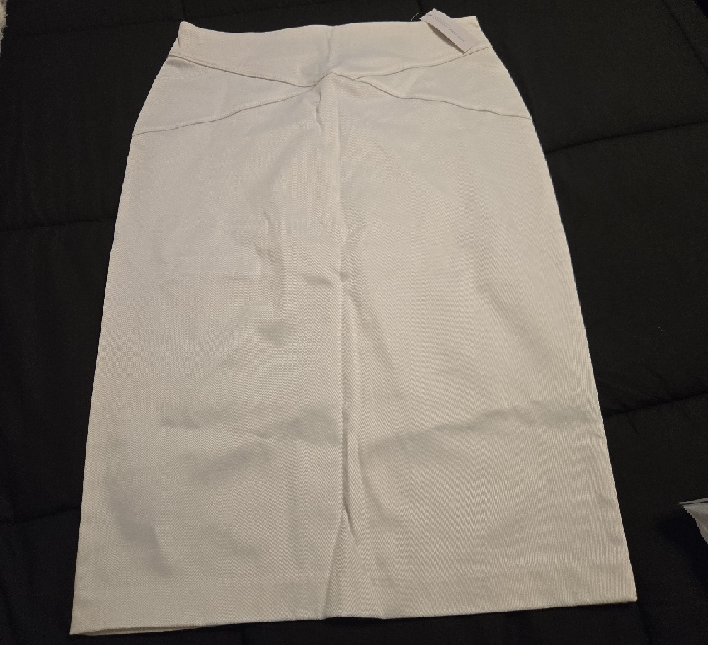 Elegant White Women's Skirt